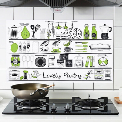 

Siaonvr Sticker Thicker Aluminum Foil Kitchen Cupboard Sticker Waterproof Selfadhesive Wallpaper