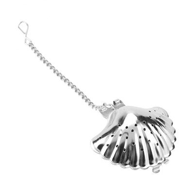 

Greensen Novelty Shell Shape 304 Stainless Steel Tea Infuser Strainer Loose Leaf Filter Wedding Favor