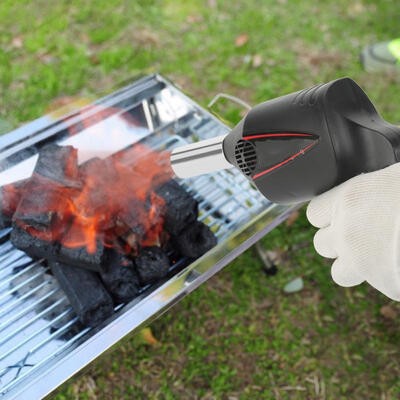 

Greensen Portable Manual Operated BBQ Fan Air Blower for Outdoor Camping Picnic Grill Barbecue Tool
