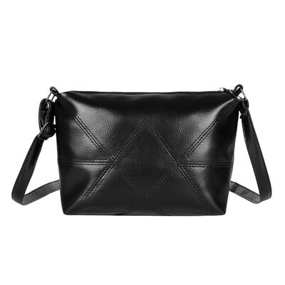 

Fashion Solid Color Shoulder Messenger Packs Leather Women Crossbody Bags
