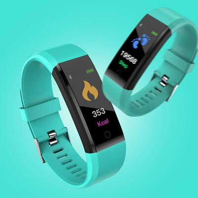 

Sports Smart Watch Color Screen Band Heart Rate Wristband Activity Fitness Bracelet