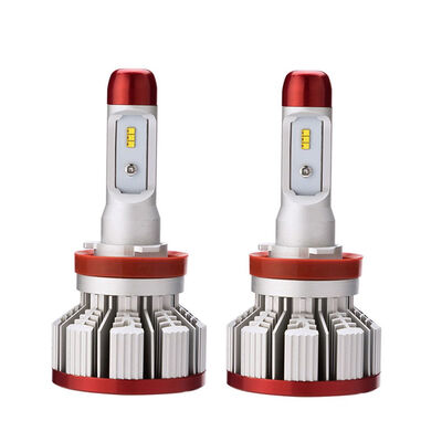 

Y11 H11 ZES Chip LED Headlight High Bright 2pcs 64Wset 6500K 360° Beam Angle 9-32V Car Vehicle LED Bulb Lamp