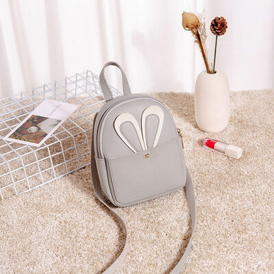 

2018 New Style Fashion Cute Womens Wallet Zipper Purse Rabbit Cell Phone Case Mobile Bag Pouch Mini Shoulder Bag