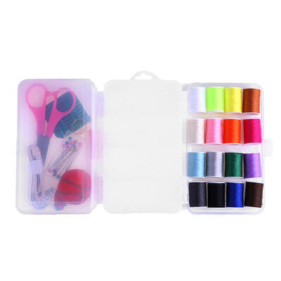 

Portable Sewing Box Kit Knitting Sewing Needle Thread Cross Stitch Tools