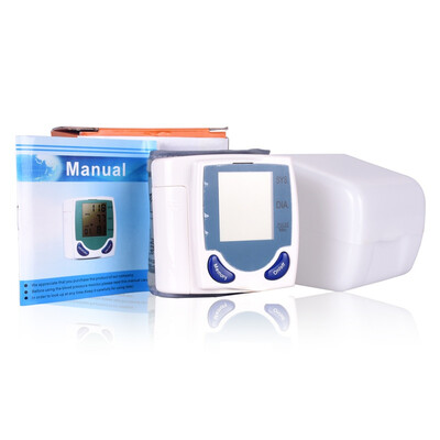 

Real Sale Electronic Portable Digital Blood Pressure Monitor Pumps Device Apparatus For Gauge Heart Rate Medical Tonometer