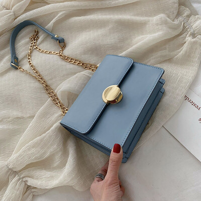 

On the net red new small bag new 2019 summer foreign style small square bag ins chain womens bag shoulder bag messenger bag