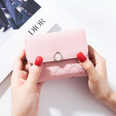 

Womens Wallet Purse Candy-colored Small And Thin Ladies Purse Card Holder