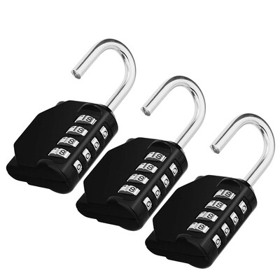 

〖Follure〗Combination Lock Padlock Gym Lock School Lock Locker Lock Weatherproof