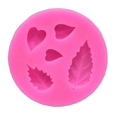 

Leaf DIY Silicone Fondant Mold Cookies Cake Chocolate Mould Baking Tools