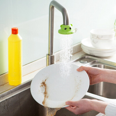 

Bathroom Kids Hand Washing Faucet Extender Kitchen Sink Saving Water Sprayers