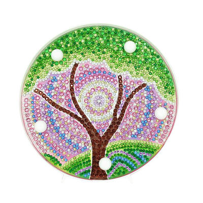 

DIY Tree Diamond Painting Light Special Full Drill LED Night Decor Lamp