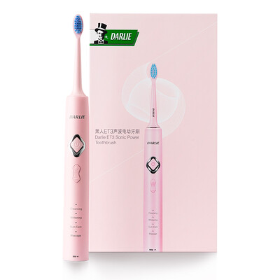 

Black DARLIE ET3 Adult Sonic Electric Toothbrush SPA Whitening Brush Pretty Powder