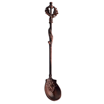 

Toponeto Luxury Vintage Royal Palace Carved Tea Coffee Ice cream Dessert Scoop Spoon A