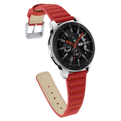 

ECSEM 22MM Band for Fossil Gen 4 Q Explorist HR Bands Genuine Leather Strap for Fossil Gen 4 Gen 5 Explorist HR Smartwatch