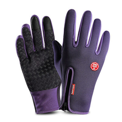 

Winter Windproof Waterproof Anti-slip Thermal Touch Screen Gloves Ladies Mens
