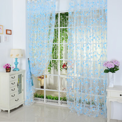 

Top Selling For Hot 5 Colors Scarf Sheer Voile Door Window Curtains Drape Panel Valance Curtains