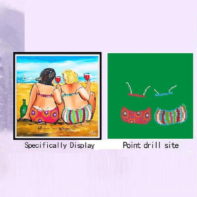 

DIY 5D Rhinestone Diamond Embroidery Beauty Painting Cross Stitch Home Decor