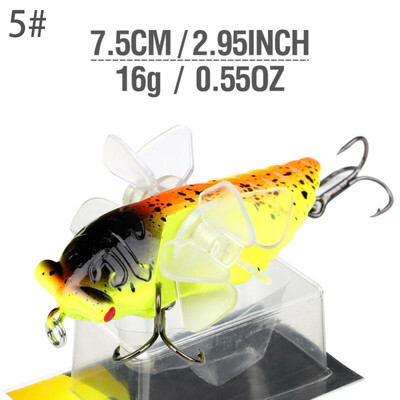 

75cm 16g Big Crankbait Minnow Wobblers Fishing Lures Hard Baits Trolling Perch