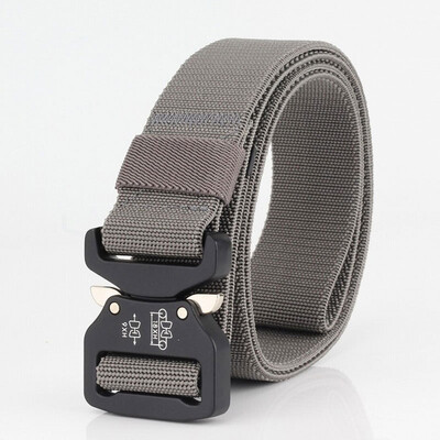 

2019 new Unisex belt fashion elastic force canvas Men belt high quality Alloy Insert buckle Men casual sport belt