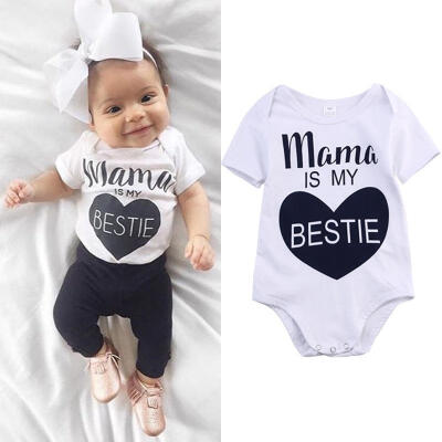 

2016 Newborn Infant Baby Boys Girls Bodysuit Romper Jumpsuit Outfits Sunsuit Clothes