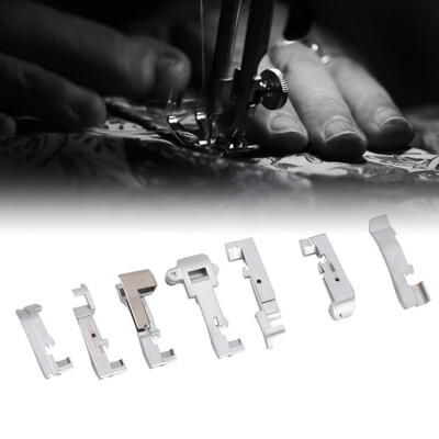 

Greensen 7PCS Household Multifunctional Overlock Machine Parts Presser Foot Accessories Kit Set