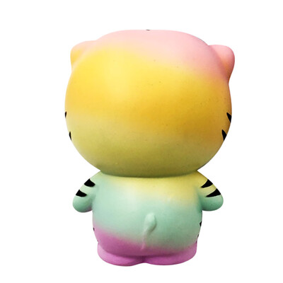 

Tailored Squishy Colourful Tiger Scented Charm Slow Rising Squeeze Stress Reliever Toy