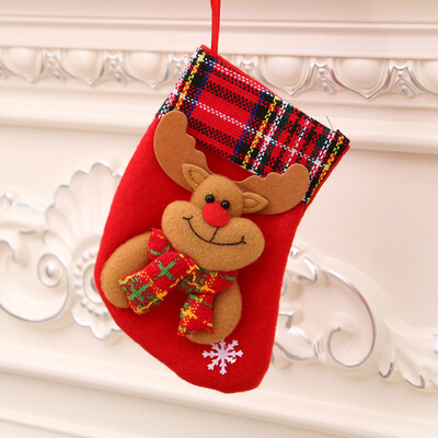 

Gobestart Christmas Decorations New Year Gifts Santa Snowman Socks Christmas Socks Gift