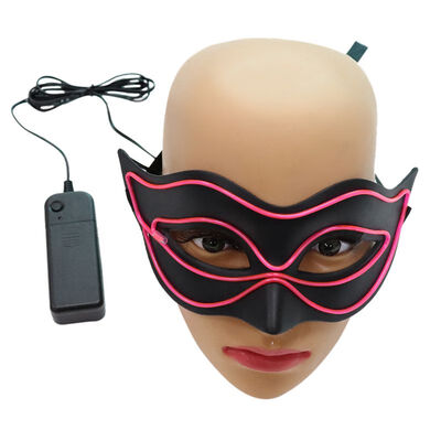 

Halloween Led Mask Glowing In Dark Party Masquerade Mask Mardi Gras Costume Festival Light Cosplay Gift Decor Dropshipping