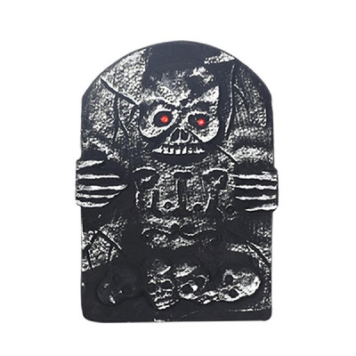 

Halloween Foam Tombstone Reusable Haunted House Yard Decoration Realistic Graveyard Props