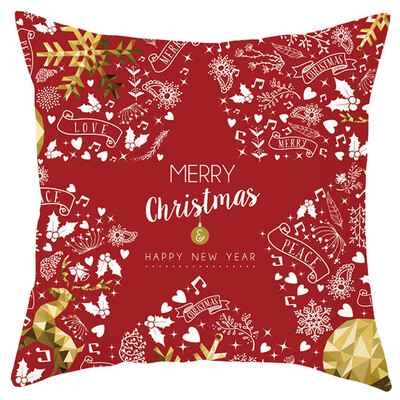 

〖Follure〗Christmas Elk Santa Claus Pillow Case Sofa Car Throw Cushion Covers Home Decor