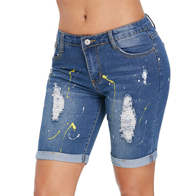 

Boyfriend Destroyed Denim Shorts
