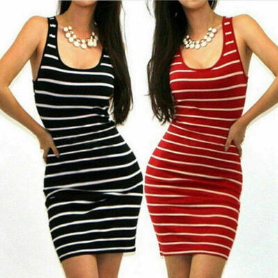 

Women Bandage Bodycon Sleeveless Evening Sexy Party Cocktail Mini Dress 2019 Hot