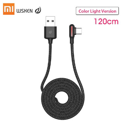 

Original Xiaomi WSKEN Type-C Fast Charging USB Cable Data Charging Cable Stable Transmission for Samsung Galaxy OnePlus Huawei