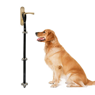 

Adjustable Dog Door Bells Potty Pet Training Puppy