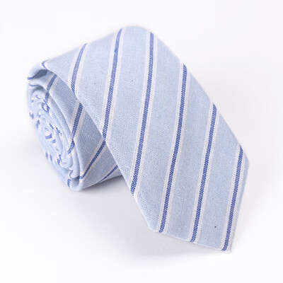 

Mens cotton striped plaid tie 51 cotton tie European&American casual tie cross-border wholesale one generation