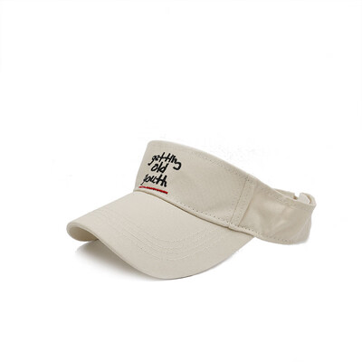 

Empty top hat female Korean version of students summer new sun-shielded sun-free cap fashion with a baseball cap tide