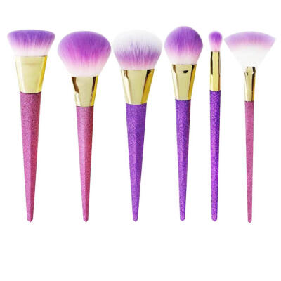 

16pcs Glitter Matte Handle Makeup Brushes Eye Shadow Foundation Blush Pens