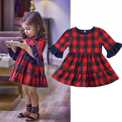 

Girl Princess Dress Kid Party Wedding Bridesmaid Formal Tutu Dress