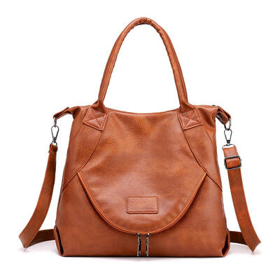 

Solid Color Shoulder Handbags PU Leather Women Crossbody Messenger Bags