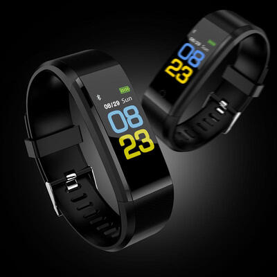 

Sports Smart Watch Color Screen Band Heart Rate Wristband Activity Fitness Bracelet