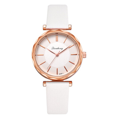 

Womens casual quartz watch Korean version of noble solid color student trend quartz watch trendy wild jewelry watch
