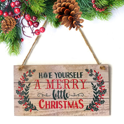 

Tailored Christmas Indoor And Outdoor Wood Hanging Door Decorations&Haunted