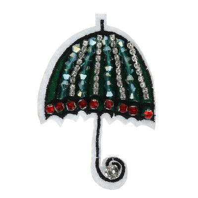 

2019 Umbrella Brooch For Clothes How I Met Your Mother Pin Love Gift For BoyfriendGirlfriend Rhinestone Umbrella Brooch