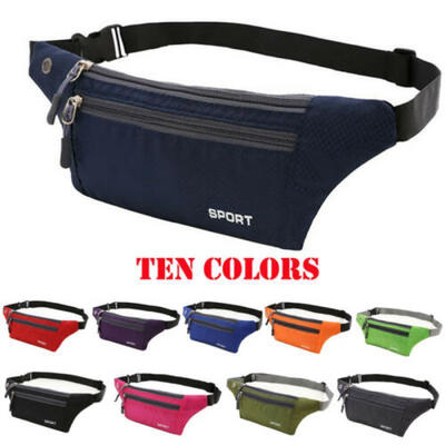

Unisex Waist Belt Pack Bag Phone Pouch For Outdoor Sport Jogging Running Cycli