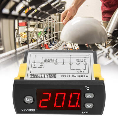 

Greensen Quality Electronic Thermostat Temperature Control Regulator for Dish-washing Machine