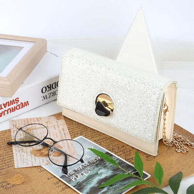 

Greensen Fashion Sequins Womens Messenger Shoulder Bag Chain Crossbody for Ladies Causal Handbag