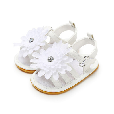

Baby girl toddler shoes bow cute stars summer rubber bottom non-slip shoes cotton star for 0-18M