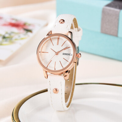 

〖Follure〗Fashion Simple Without Digital Scale Dial Belt With Quartz Womens Watch