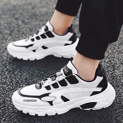 

Mens shoes summer tide shoes new Korean version of board shoes Joker sports casual shoes mesh autumn Torre shoes