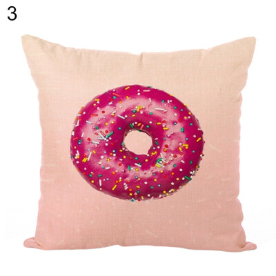 

Kiwi FruitHamburgerPineapple Pillow Case Cushion Cover Home Sofa Car Decor
